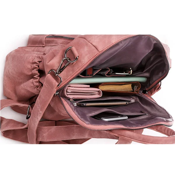 Mode Oceaan Blauw Canvas Rugzakken Schoudertas 2021 Toevallig Dames Tassen