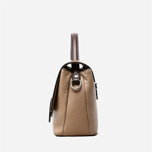 Modest / Simple Brown Square Messenger Bag Crossbody Bags Handbag 2021 PU Women's Bags