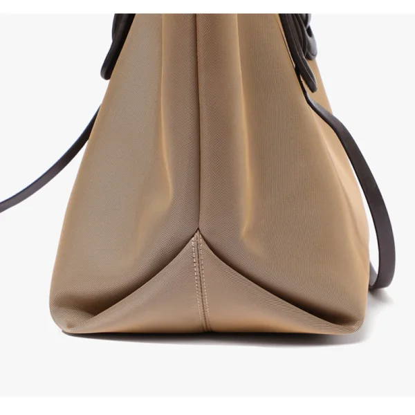 Modest / Simple Black Waterproof Canvas Shopping Bag Shoulder Bags 2021 Square Casual Women's Bags