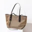 Modest / Simple Black Waterproof Canvas Shopping Bag Shoulder Bags 2021 Square Casual Women's Bags