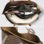 Modest / Simple Brown Square Tote Bag Shopping Bag Shoulder Bags 2021 Leather Women's Bags