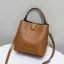 Modest / Simple Brown Square Crossbody Bags Messenger Bag Handbag 2021 Leather Casual Women's Bags