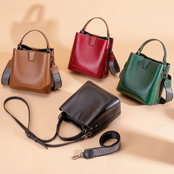 Modest / Simple Square Messenger Bag Crossbody Bags Handbag 2021 Leather Casual Women's Bags