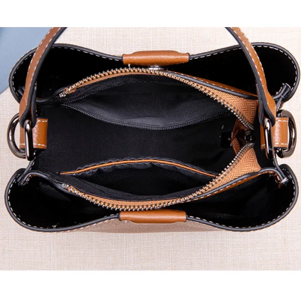 Modest / Simple Square Messenger Bag Crossbody Bags Handbag 2021 Leather Casual Women's Bags