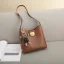 Modest / Simple Brown Square Shoulder Bags 2021 Leather Casual Women's Bags