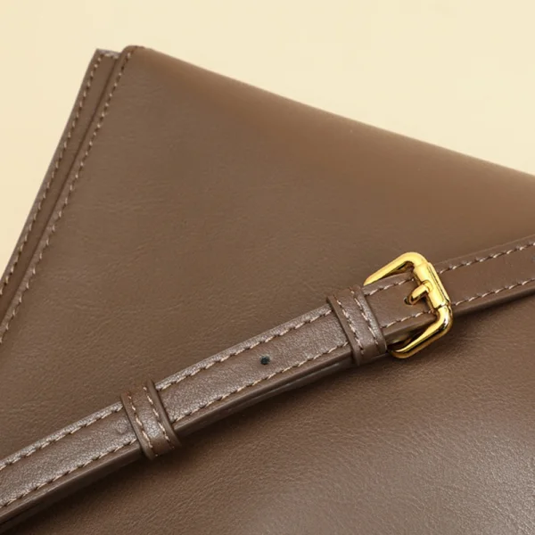 Modest / Simple Black Square Shoulder Bags 2021 Leather Casual Women's Bags