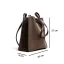Modest / Simple Black Square Shoulder Bags 2021 Leather Casual Women's Bags