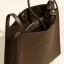 Modest / Simple Black Square Shoulder Bags 2021 Leather Casual Women's Bags