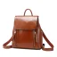 Fashion Tan Backpacks 2021 Leather Women's Bags