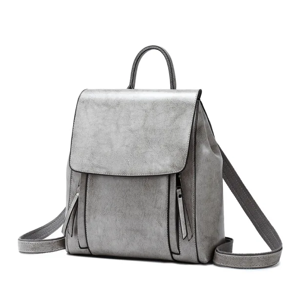Fashion Tan Backpacks 2021 Leather Women's Bags
