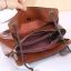 Modest / Simple Brown Square Handbag Shoulder Bags 2021 Leather Women's Bags