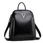 Vintage / Retro Coffee Backpacks Handbag 2021 Leather Casual Women's Bags