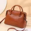 Fashion Brown Shoulder Bags Handbag 2021 Alligator Print Women's Bags