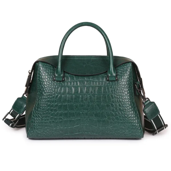 Fashion Brown Shoulder Bags Handbag 2021 Alligator Print Women's Bags