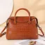 Fashion Brown Shoulder Bags Handbag 2021 Alligator Print Women's Bags