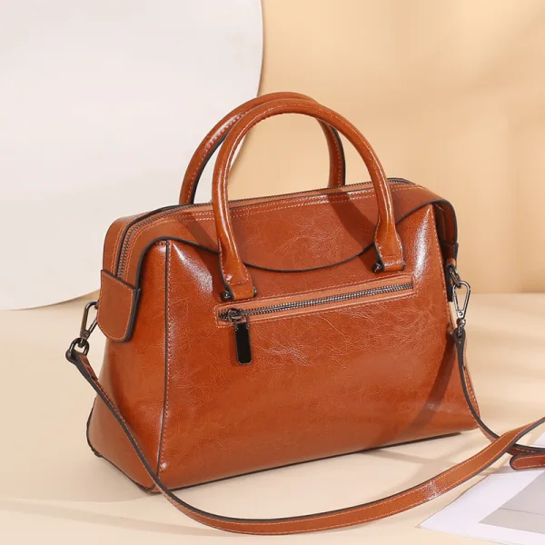 Fashion Brown Shoulder Bags Handbag 2021 Alligator Print Women's Bags