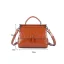 Fashion Burgundy Alligator Print Messenger Bag Handbag 2021 Leather Casual Women's Bags