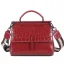 Fashion Burgundy Alligator Print Messenger Bag Handbag 2021 Leather Casual Women's Bags
