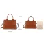 Chic / Beautiful Red Square Shoulder Bags Messenger Bag Handbag 2021 Alligator Print Leather Women's Bags