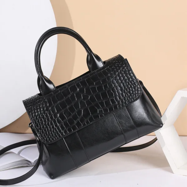 Chic / Beautiful Red Square Shoulder Bags Messenger Bag Handbag 2021 Alligator Print Leather Women's Bags