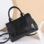 Chic / Beautiful Red Square Shoulder Bags Messenger Bag Handbag 2021 Alligator Print Leather Women's Bags