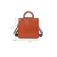 Modest / Simple Ocean Blue Leather Square Shoulder Bags Handbag 2021 Casual Women's Bags