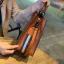 Modest / Simple Ocean Blue Leather Square Shoulder Bags Handbag 2021 Casual Women's Bags