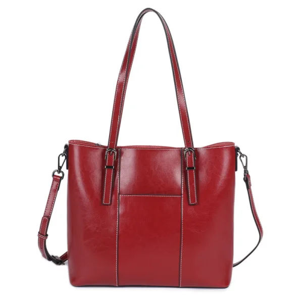 Fashion Brown Square Tote Bag Shopping Bag Messenger Bag Shoulder Bags 2021 Leather Casual Women's Bags