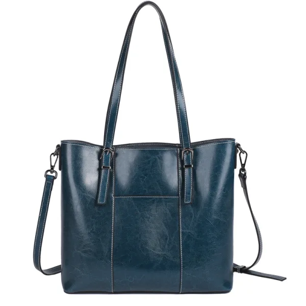 Fashion Brown Square Tote Bag Shopping Bag Messenger Bag Shoulder Bags 2021 Leather Casual Women's Bags