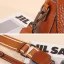 Fashion Brown Square Shoulder Bags Messenger Bag Crossbody Bags 2021 Alligator Print Leather Casual Women's Bags