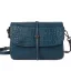 Fashion Brown Square Shoulder Bags Messenger Bag Crossbody Bags 2021 Alligator Print Leather Casual Women's Bags
