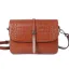 Fashion Brown Square Shoulder Bags Messenger Bag Crossbody Bags 2021 Alligator Print Leather Casual Women's Bags