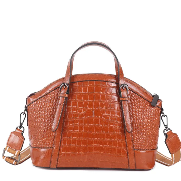 Fashion Shoulder Bags Messenger Bag Handbag 2021 Alligator Print Leather Casual Women's Bags
