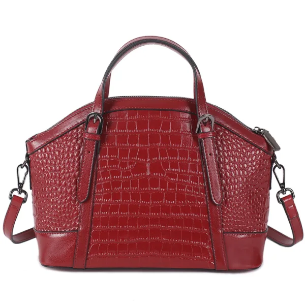 Fashion Shoulder Bags Messenger Bag Handbag 2021 Alligator Print Leather Casual Women's Bags