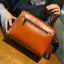 Vintage / Retro Brown Square Messenger Bag Crossbody Bags Handbag 2021 Alligator Print Leather Casual Women's Bags