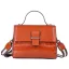 Vintage / Retro Brown Square Messenger Bag Crossbody Bags Handbag 2021 Alligator Print Leather Casual Women's Bags