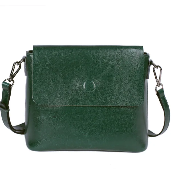 Modest / Simple Brown Square Crossbody Bags Messenger Bag 2021 Leather Casual Women's Bags