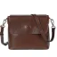 Modest / Simple Brown Square Crossbody Bags Messenger Bag 2021 Leather Casual Women's Bags