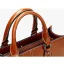 Modest / Simple Coffee Square Shoulder Bags Messenger Bag Crossbody Bags Handbag 2021 Leather Casual Women's Bags