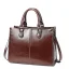 Modest / Simple Coffee Square Shoulder Bags Messenger Bag Crossbody Bags Handbag 2021 Leather Casual Women's Bags