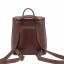 Vintage / Retro Tan Square Satchel Backpacks 2021 Leather Casual Women's Bags