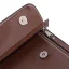 Vintage / Retro Tan Square Satchel Backpacks 2021 Leather Casual Women's Bags