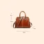 Red Square Shoulder Bags Handbag 2021 Leather Casual Women's Bags