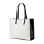 Minimalist White Square Tote Bag Shopping Bag Shoulder Bags 2021 Leather Casual Women's Bags