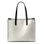Minimalist White Square Tote Bag Shopping Bag Shoulder Bags 2021 Leather Casual Women's Bags
