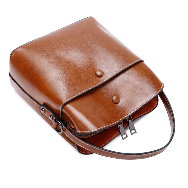 Fashion Tan Square Handbag Shoulder Bags Messenger Bag Crossbody Bags 2021 Leather Women's Bags
