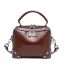 Tan Square Handbag Messenger Bag Crossbody Bags 2021 Leather Casual Women's Bags