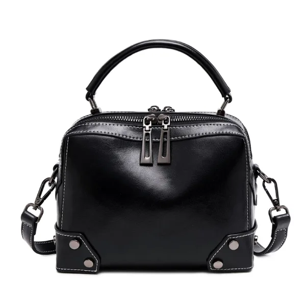 Tan Square Handbag Messenger Bag Crossbody Bags 2021 Leather Casual Women's Bags