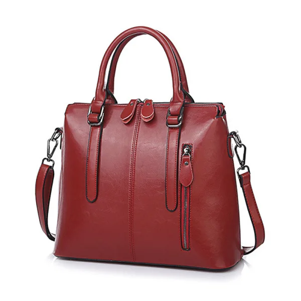 Modest / Simple Red Square Handbag Shoulder Bags Messenger Bag Crossbody Bags 2021 Leather Casual Women's Bags