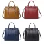 Modest / Simple Red Square Handbag Shoulder Bags Messenger Bag Crossbody Bags 2021 Leather Casual Women's Bags